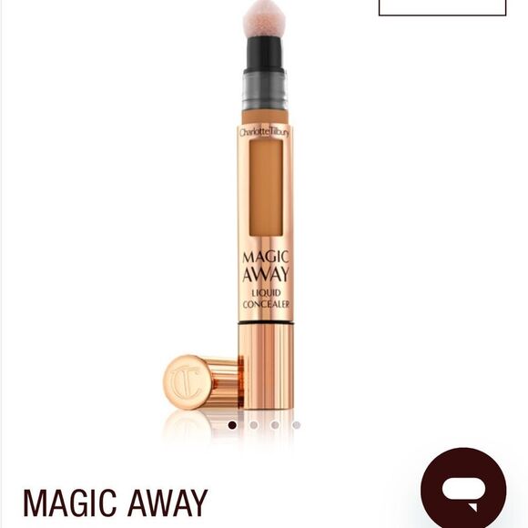 NIB 33.00 CHARLOTTE TILBURY MAGIC AWAY LIQUID CONCEALER AND HIGHLIGHTER - Picture 1 of 5